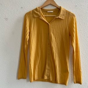 COS long sleeve button down M